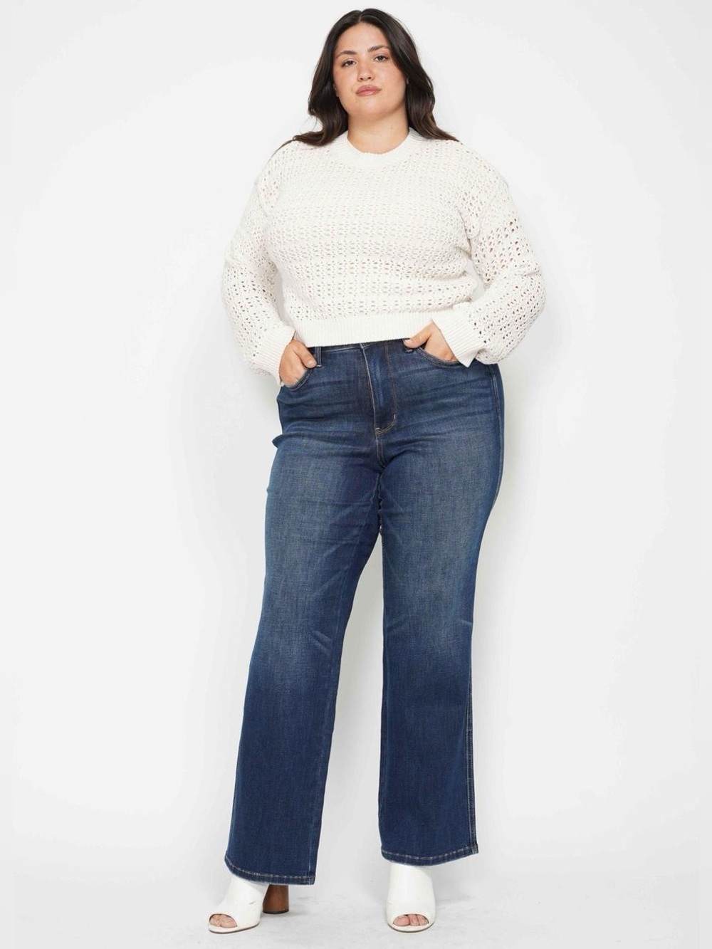 Judy Blue High Waist Can’t Do Better Tummy Control Straight Leg Jeans Sz 11/30